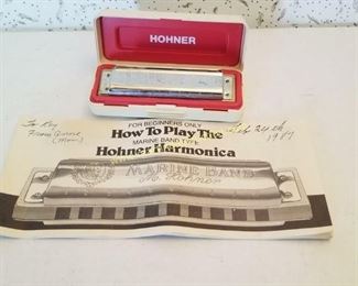 vintage Hohner armonica