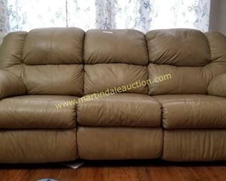 Ashley furniture leather couch