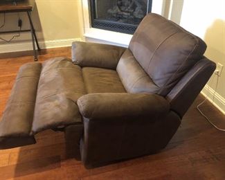 Laramie Recliner - Microfiber - Great Condition - Matches Sectional Sofa