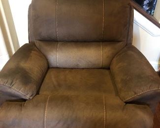 Laramie Recliner - Microfiber - Great Condition - Matches Sectional Sofa