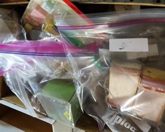 4 LARGE BOXES OF VINTAGE DOLL HOUSE FURNITURE, IDEAL, PRINCESS PATTIE, RENWAL,