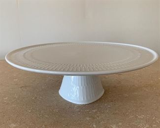 Item 40:  Hutschenreuther "Apart" Pattern footed pedestal cake plate  with embossed design: $38