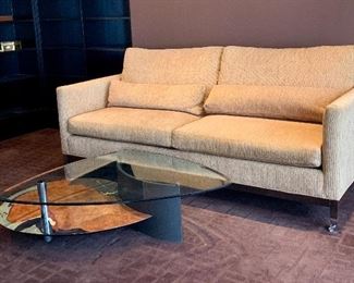 detail on table (sofa is sold)