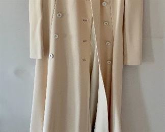 Item 123:  Vintage Bonwit Teller - Full Length Wool Coat: $150
