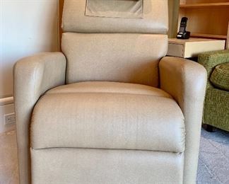 Item 24:  Plush Electric Recliner from Relax the Back - 29"l x 22"w x 40"h: $425