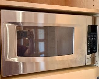 Item 144:  Kitchen Aid Microwave - 22"l x 16"w x 12"h: $165