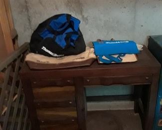 Wood desk