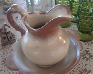 Frankoma bowl and pitcher