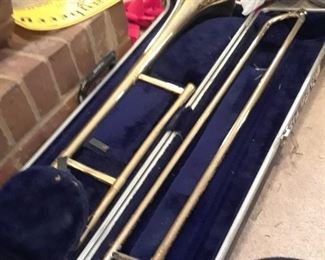 Olds Trombone in case, A49467, vintage