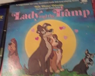 LADY AND THE TRAMP LP
Lots of Disney LPs