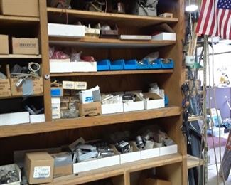 Rows and rows of nuts, bolts, screws, nails, you name it