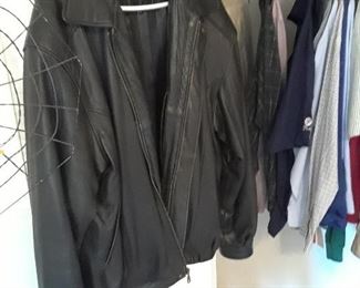 Leather jacket