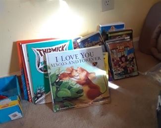 Books and dvds, disney