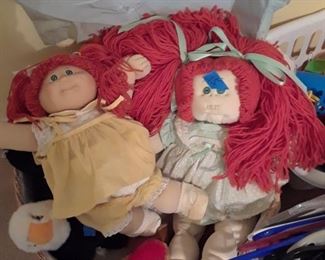 Cabbage patch dolls