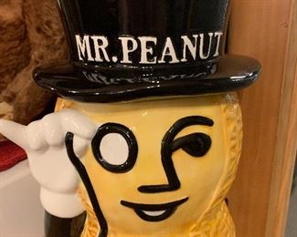 Mr. Peanut Cookie Jar