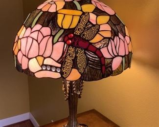 Auction July Tiffany Style Lamp