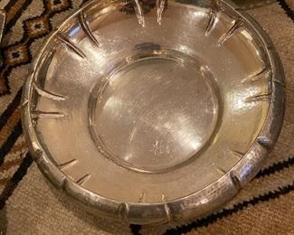Robert Sturm Arts and Crafts hand-wrought sterling silver bowl. Cincinnati.