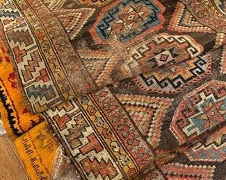 Antique hand-made rugs