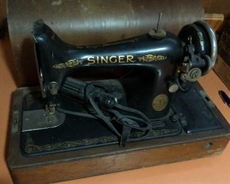 Antique singer sewing machines
