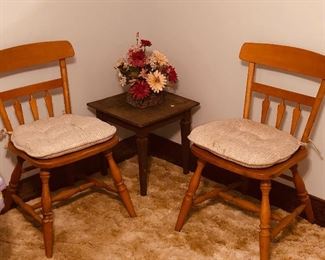 Maple chairs