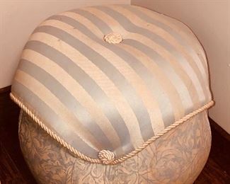 Upholstered ottoman 