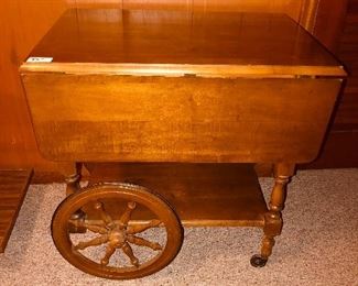 Maple early American cart