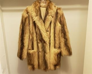 Bill Blass Fur Coat