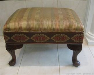Small Upholstered Footstool