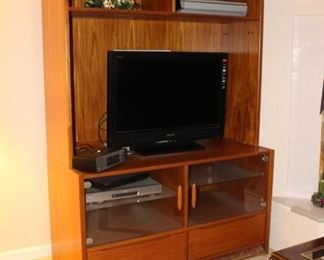 Entertainment Center, TV DVDs by Sony & Samsung