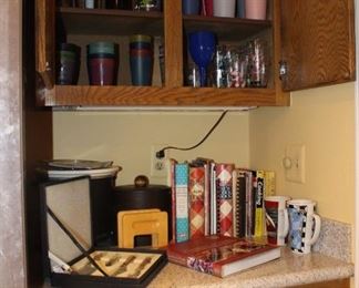Cookbooks, Serving Set, Glassware