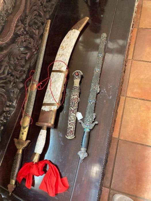 Antique swords 