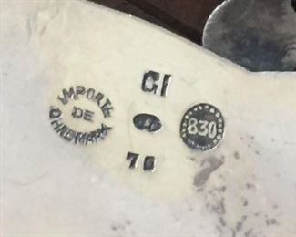 Back of Georg Jensen piece