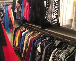 Enormous collection of ladies apparel from J. Crew, BCBG, Chico's, Ralph Lauren, Anne Klein, Calvin Klein and more. 