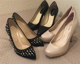 Great collection of ladies shoes (mostly size 6.5) from Cole Haan , J. Crew,  Christian Dior, Sandro, Pour & Victoire, and more