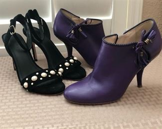 Great collection of ladies shoes (mostly size 6.5) from Cole Haan , J. Crew,  Christian Dior, Sandro, Pour & Victoire, and more