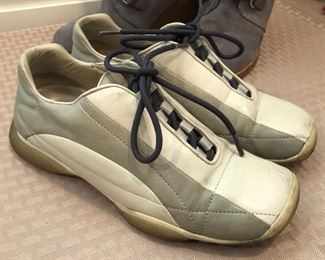 Prada leather sneakers