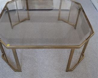 2.           glass  top coffee  table  38"  x  38"      price  for  table  is  95.00
