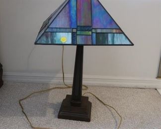 modern art glass  lamp