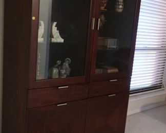 another  view of display  cabinet