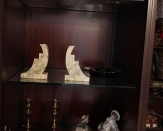 bookends  and  lladro