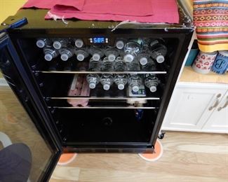 Mini Refrigerator perfect for chilling wine