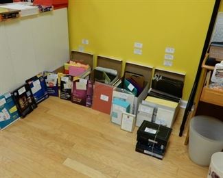 Various stationary, including Card Stock, Printable Raffle Tickets, Linen Stationary and Envelopes, File Folders and More