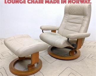 Lot 1012 EKORNES Stressless Lounge Chair Made in Norway.