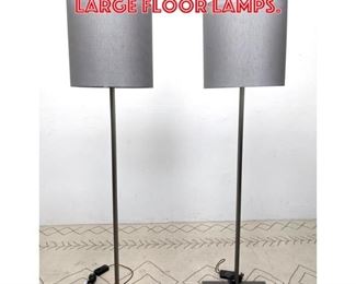Lot 1016 Pair SANTA and COLE Large Floor Lamps.