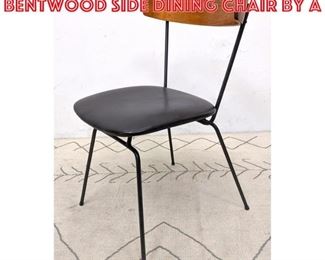 Lot 1036 CLIFFORD PASCOE Iron Bentwood Side Dining Chair by A