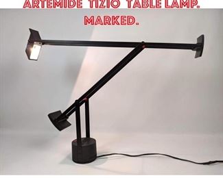Lot 1168 RICHARD SAPPER for ARTEMIDE Tizio Table Lamp. Marked.