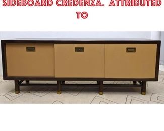 Lot 1256 Lerge CHARAK Modern Sideboard Credenza. Attributed to 