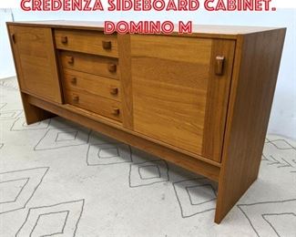 Lot 1266 Danish Modern Teak Credenza Sideboard Cabinet. DOMINO M