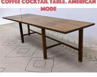 Lot 1271 DUNBAR Trapezoidal Coffee Cocktail Table. American Mode