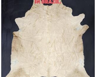Lot 1315 Natural Cow Hide Made in Brazil.